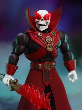 Image of Immortal Champions Thulsa Doom- Undead Sorcerer Action Figure