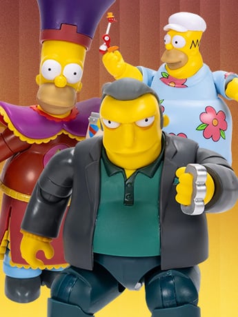 Image of The Simpsons 5-Inch Scale Action Figures, Roto Plush & More!