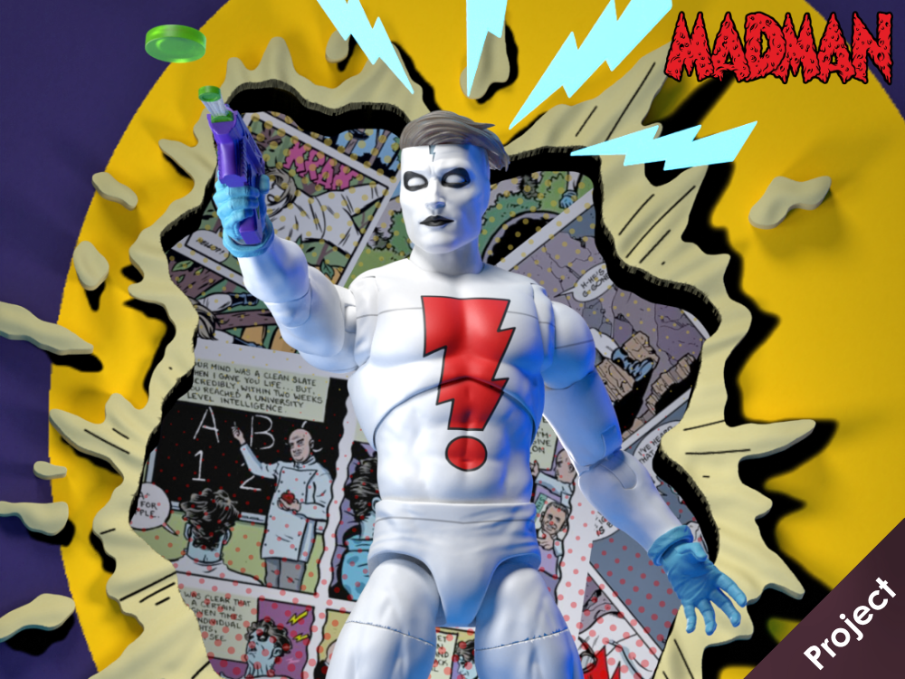 Madman Longbox Heroes Prestige Madman 1/12 Scale Action Figure