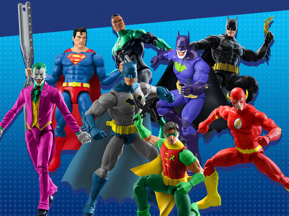 Image of Mattel DC Comics Core Action Figures