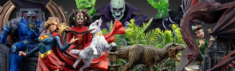 Image of Iron Studios New Releases! MOTU, DC, Jurassic Park, Star Wars, House of the Dragon, Disney & More!