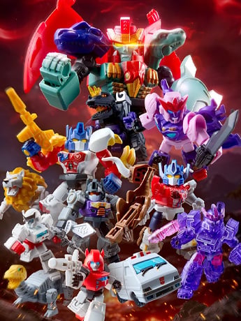 Image of In Stock! Blokees Transformers Model Kits & Figures!