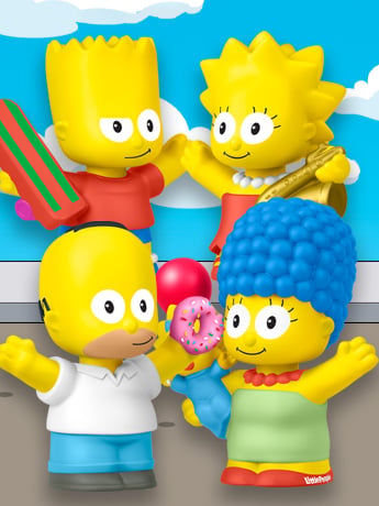 Image of In Stock! The Simpsons Little People Collector Four-Pack & More!