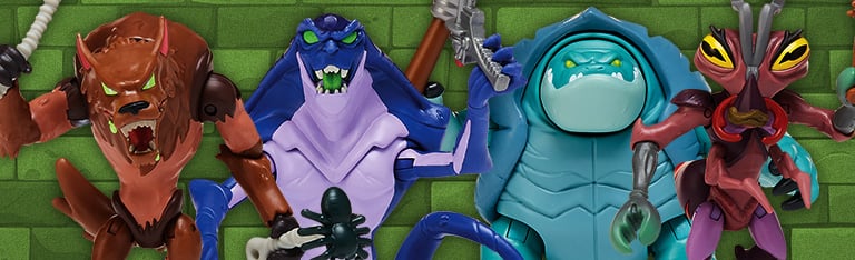Image of Tales of the TMNT Monster Mutanimals Action Figures