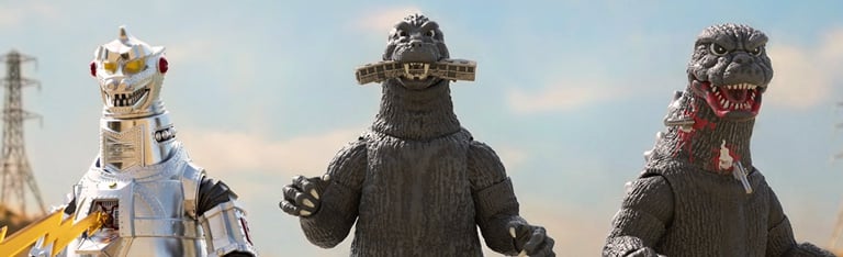 Image of Toho ULTIMATES! Godzilla & Mechagodzilla Action Figures