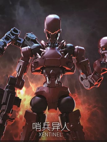 Image of 3 Min Project Xentinel 1/18 Scale Model Kits
