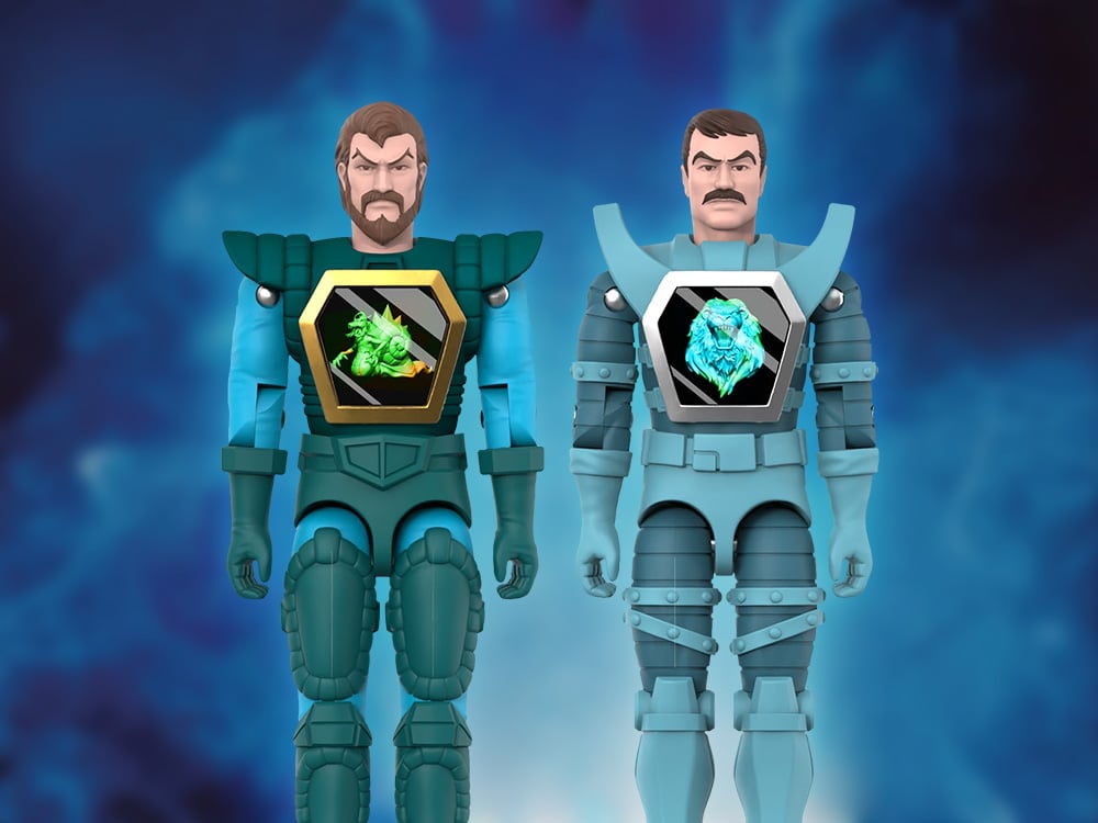 Image of Visionaries: Knights of the Magical Light ReAction+ Action Figures
