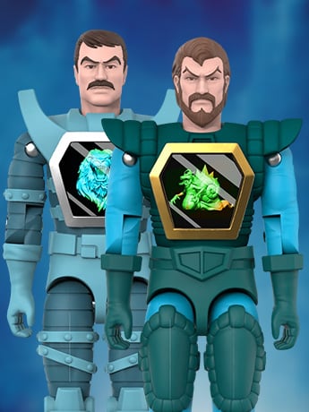 Image of Visionaries: Knights of the Magical Light ReAction+ Action Figures