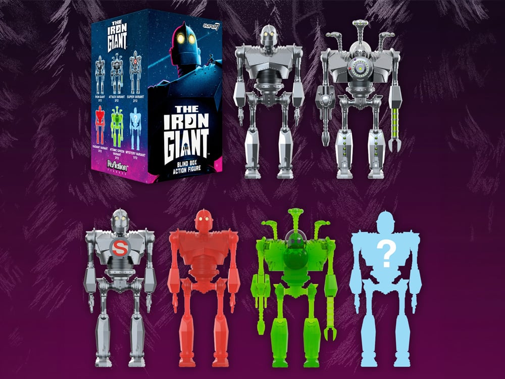 Image of The Iron Giant ReAction Figures