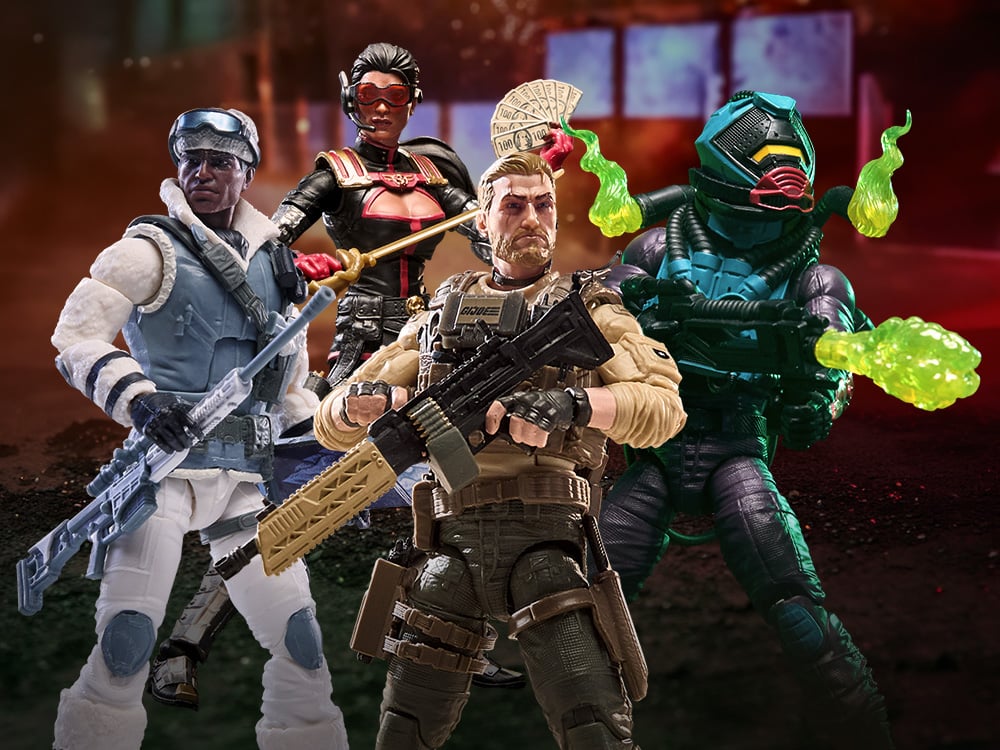 Image of G.I. Joe Classified Series Action Figures!