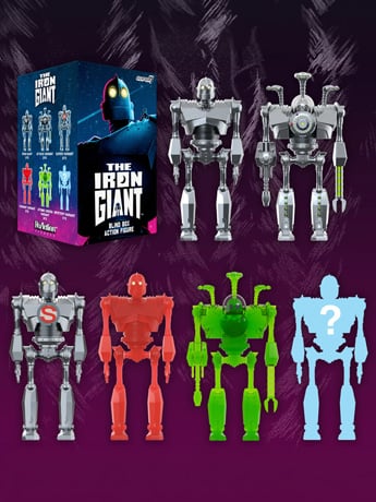 Image of The Iron Giant ReAction Figures