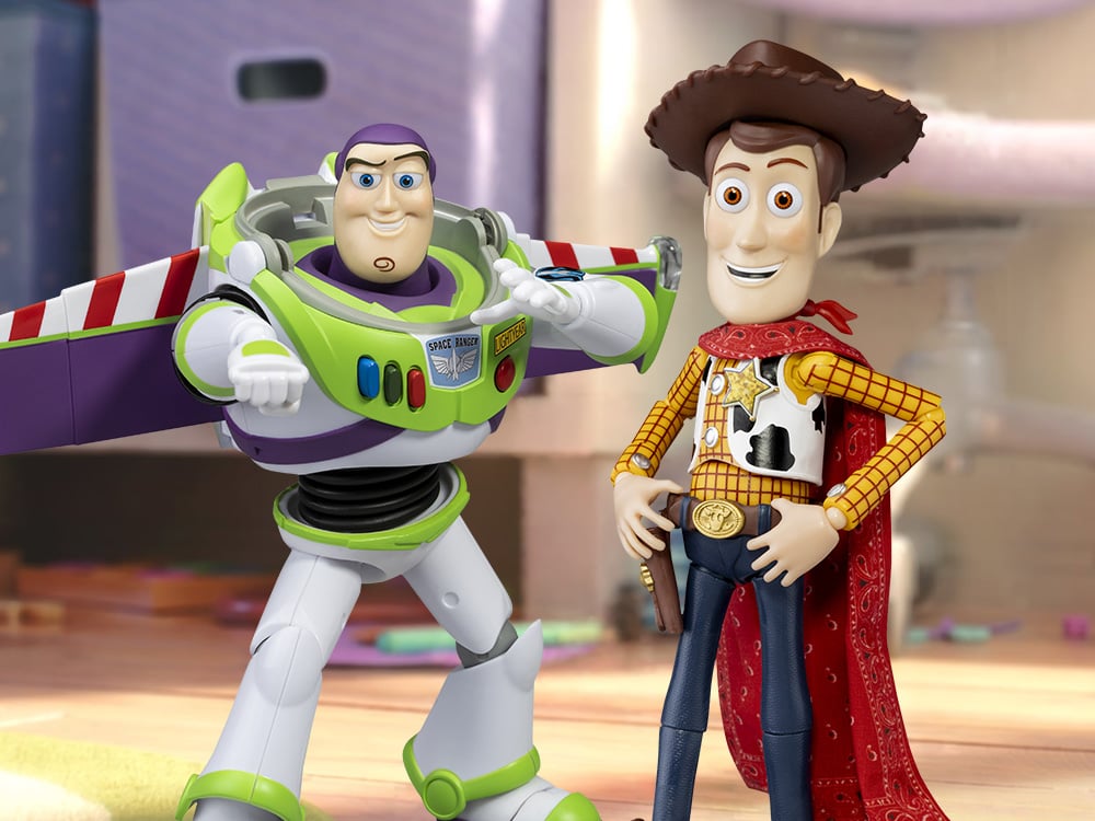 Image of Toy Story Dynamic 8ction Heroes Woody & Buzz Lightyear Action Figures