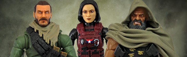 Image of Valaverse The Black & Action Force Action Figures