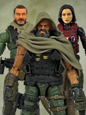 Image of Valaverse The Black & Action Force Action Figures