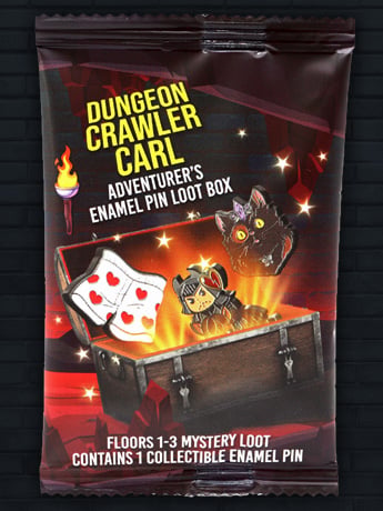 Image of Dungeon Crawler Carl: Adventurer's Pin Loot Box (Floors 1-3)