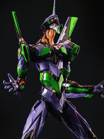 Image of Rebuild of Evangelion Carbotix Evangelion Test Type Unit-01 (DX Ver.) Action Figure
