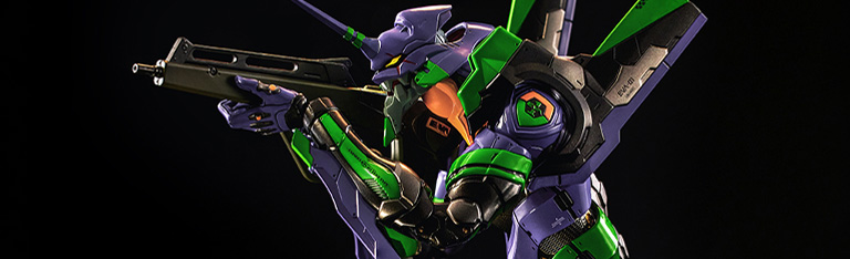 Image of Rebuild of Evangelion Carbotix Evangelion Test Type Unit-01 (DX Ver.) Action Figure