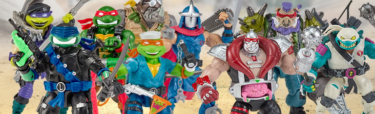 Teenage Mutant Ninja Turtles x G.I. Joe Action Figures & Vehicles