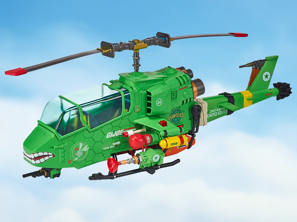 Image of Teenage Mutant Ninja Turtles x G.I. Joe Action Figures & Vehicles