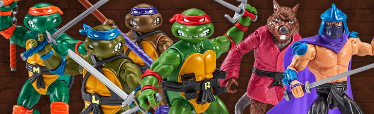 Image of Teenage Mutant Ninja Turtles Remastered Action Figure 6-Pack & More!