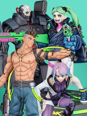 Image of Dark Horse Cyberpunk: Edgerunners Figures & More!