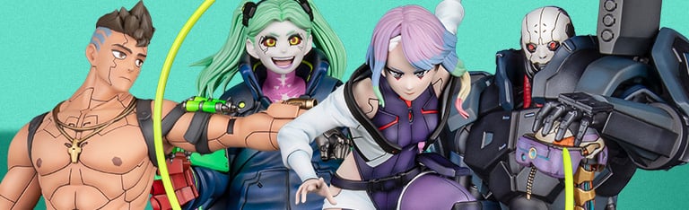 Image of Dark Horse Cyberpunk: Edgerunners Figures & More!