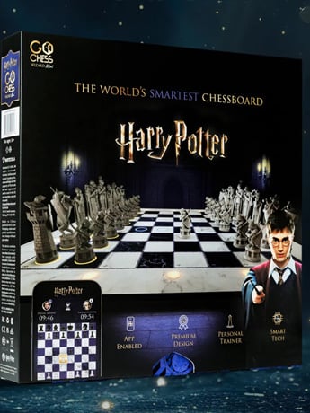 Image of Harry Potter GoChess Mini Wizard Electronic Chess Board