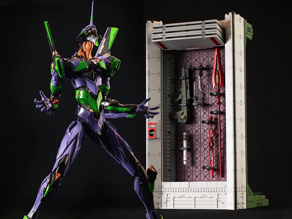 Image of Rebuild of Evangelion Carbotix Evangelion Test Type Unit-01 (DX Ver.) Action Figure