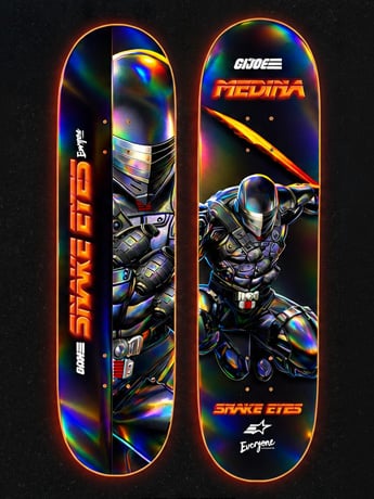 G.I. Joe x Everyone Skate Limited Edition Exclusive Skateboard Decks