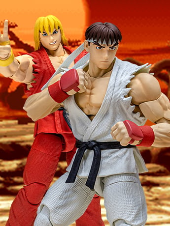 Image of Street Fighter Alpha 3 Storm Arena Action Figures