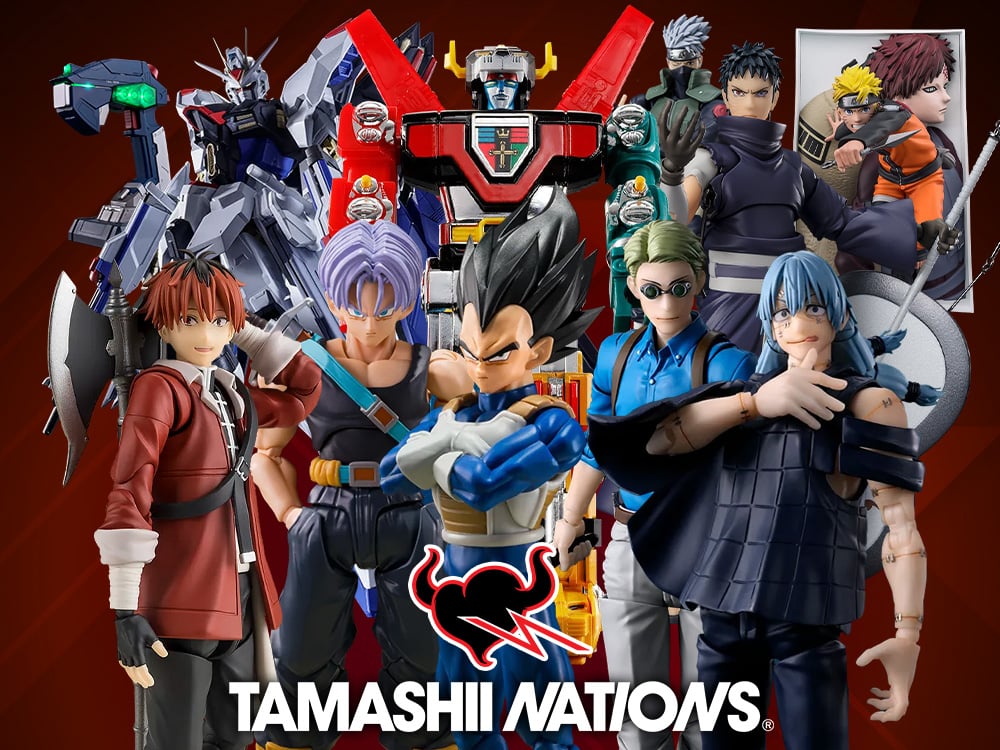 Image of Tamashii Nations: Dragon Ball, Jujutsu Kaisen, Naruto, Frieren, Voltron, Gundam & More!