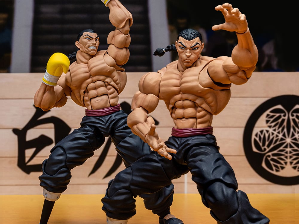 Image of Baki Hanma: Son of Ogre Storm Arena Kaioh Retsu 1/12 Scale Action Figure
