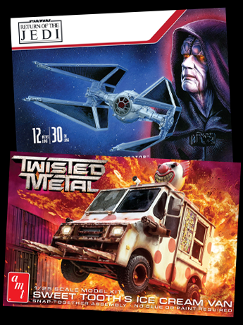 Image of Model Kits: Twisted Metal, Star Wars & More!