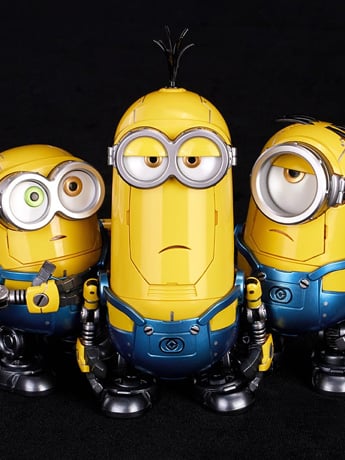 Image of Minions Carbotix Pop Bob, Stuart & Kevin Action Figures