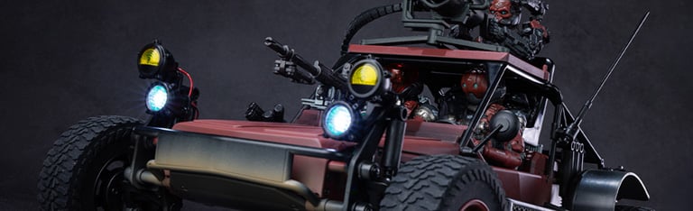 Image of Acid Rain World: Novark 1/12 Scale Action Figures & Vehicles