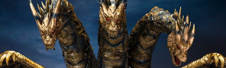 Godzilla: Final Wars (2004) S.H.MonsterArts Keizer Ghidorah Action Figure