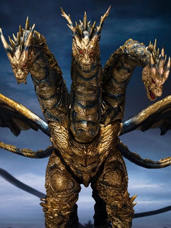Godzilla: Final Wars (2004) S.H.MonsterArts Keizer Ghidorah Action Figure