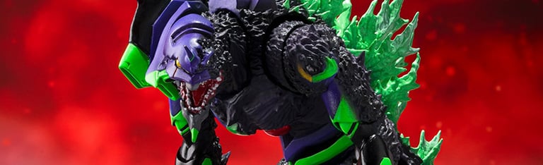 Image of Godzilla vs. Evangelion S.H.MonsterArts Evangelion Test Type-01 "G" Awakening Form Action Figure