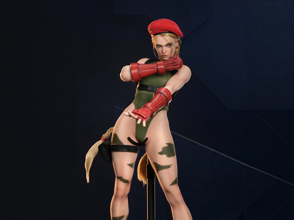Street Fighter 6 Cammy 1/3 Scale Action Figure (With Bonus)