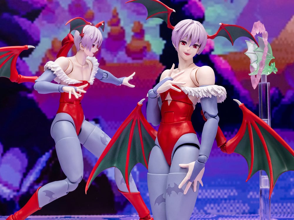Image of Darkstalkers Storm Arena Lilith 1/12 Scale Action Figure