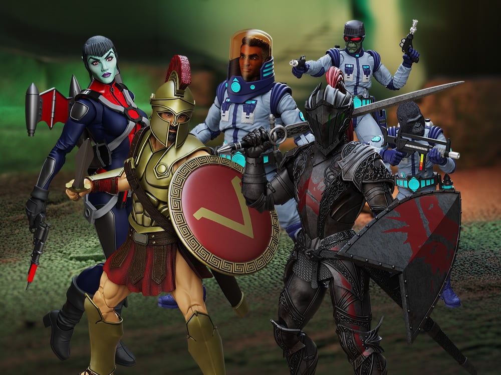 Image of Epic H.A.C.K.S. 1/12 Scale Action Figures