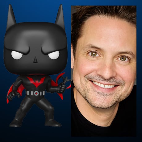 Batman Beyond Pop! Heroes #560 Terry McGinnis (Autographed and Cased)