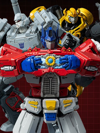 Image of The Transformers: The Movie 40th Anniversary MDLX Action Figures