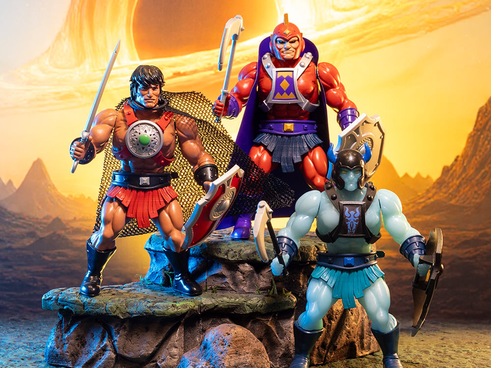 Image of Legends of Dragonore Warriors of the Galaxy Action Figures
