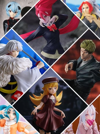 Image of New Sega Anime & Video Game Figures