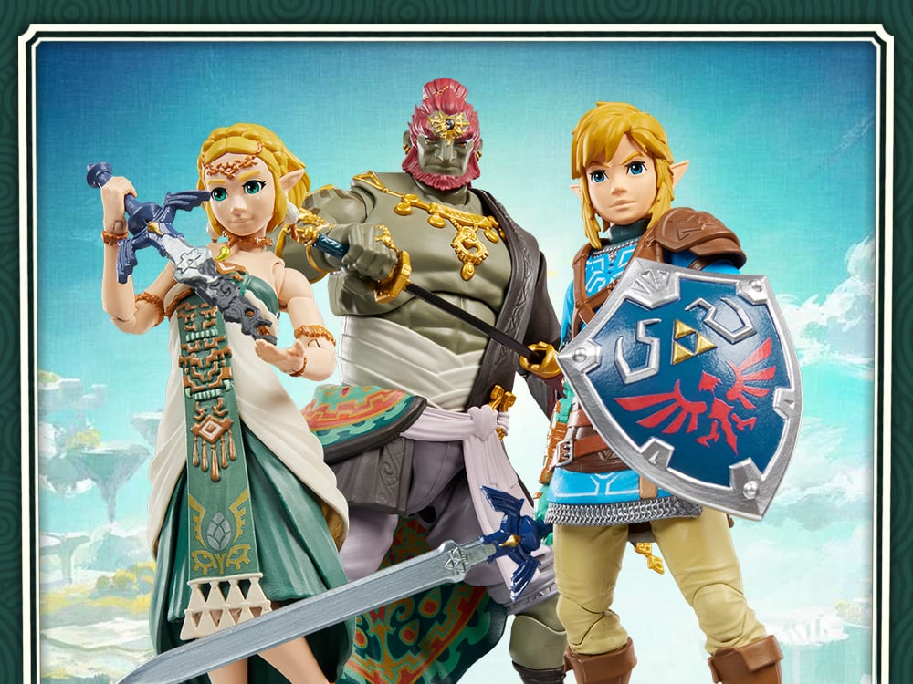 Image of The Legend of Zelda: Tears of the Kingdom Heroes of Hyrule Action Figures