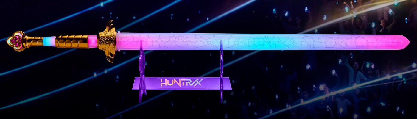 KPop Demon Hunters Rumi Sain-Geom Premium Electronic Sword