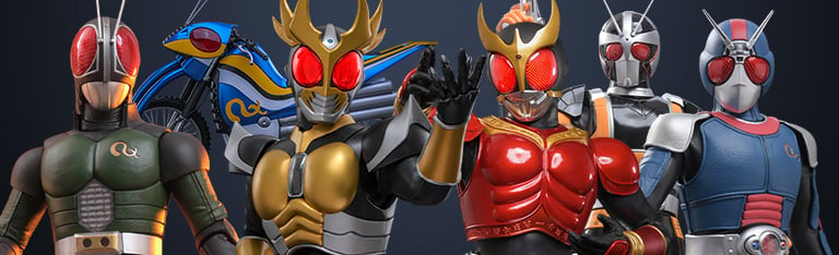 Image of Hot Toys Kamen Rider 1/6th Scale Figures