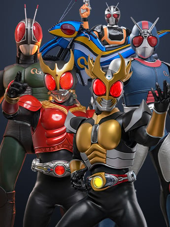 Image of Hot Toys Kamen Rider 1/6th Scale Figures