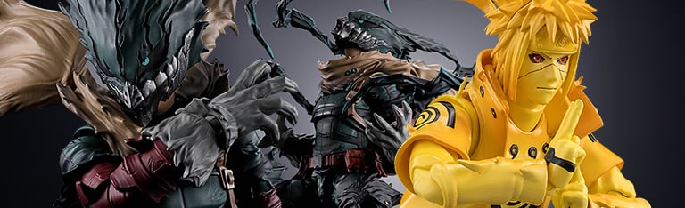 Image of S.H.Figuarts: Dark Deku, Minato Namikaze (Kurama Link Mode) & More!